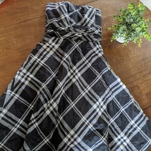 White House Black Market Strapless Cocktail Dress